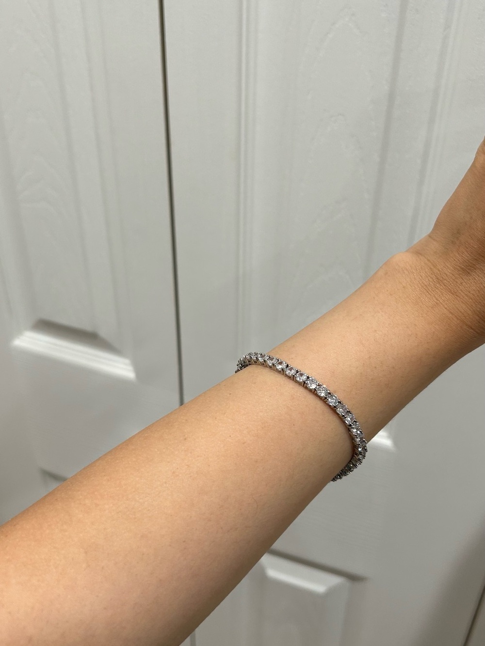 Silver Tennis Bracelet